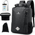 Dry Bag Backpack, 20L Dry Bag Waterproof with Waist Pouch and Phone Case,Roll top Dry bag for kayaking,Marine dry bag for Kayaking, Beach, Rafting, Boating, Hiking, Camping and Fishing