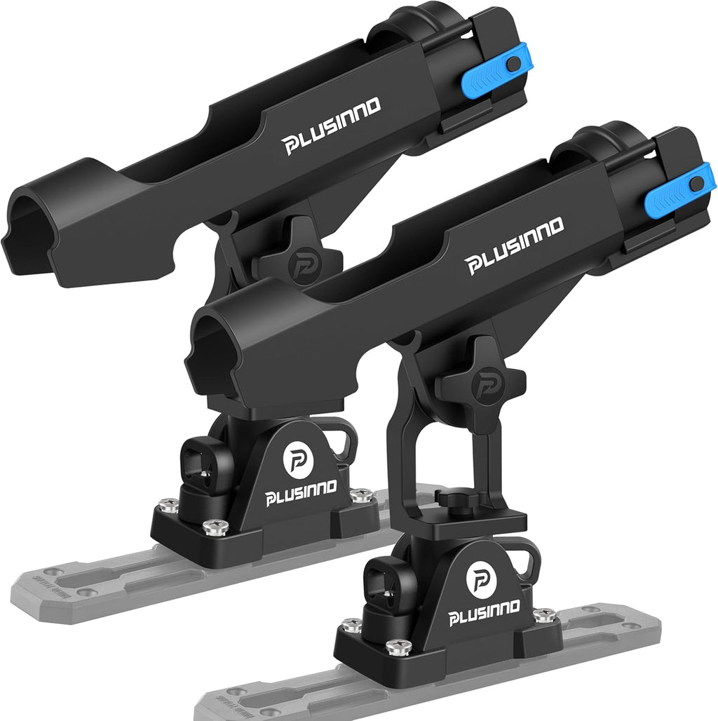 PLUSINNO 2 in 1 Kayak Fishing Rod Holder, Fishing Rod Holders for Boat