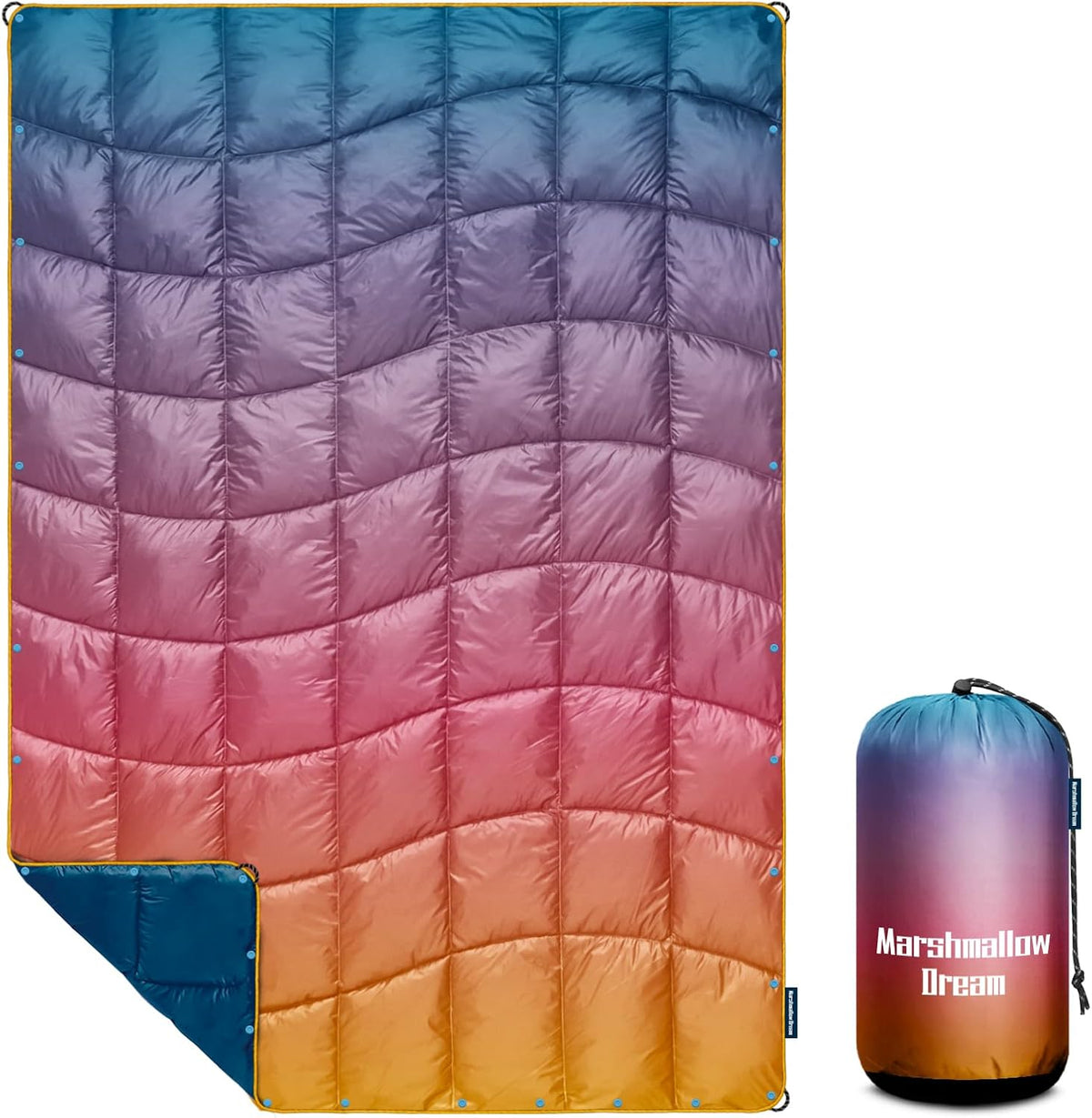 Camping Blanket Puffy Camp Blanket Large Outdoor Blanket