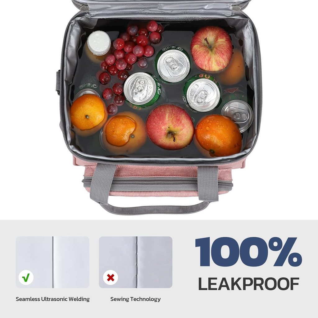 Maelstrom 23L Insulated Lunch Box, Expandable Double Deck Cooler Bag