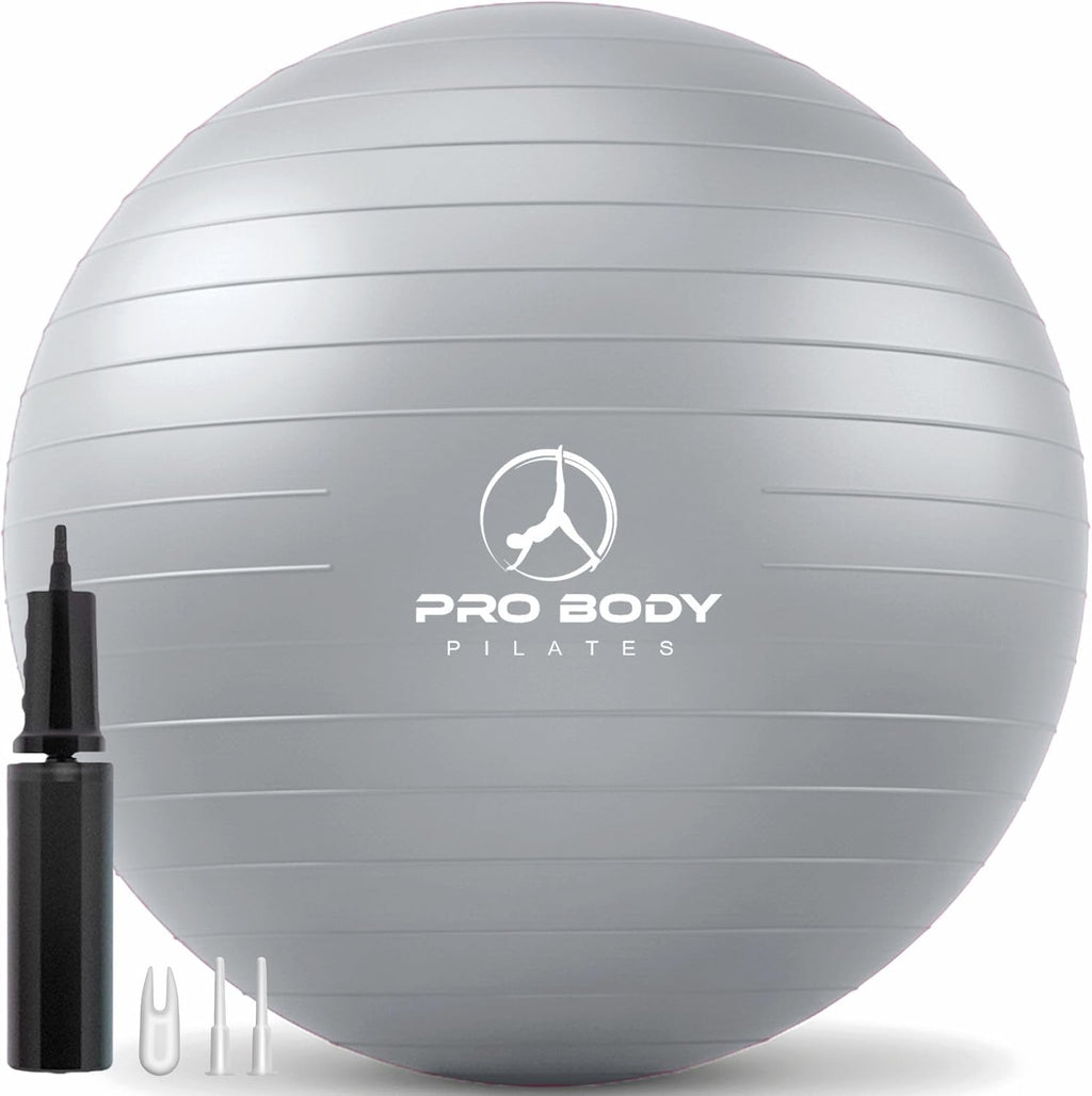 ProBody Pilates Yoga Ball - Gym Grade Exercise Ball