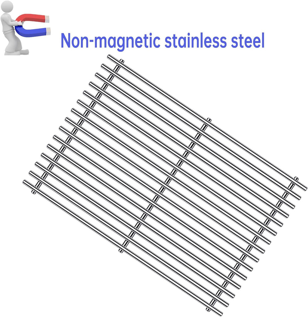 7636 7638 7639 Grill Grates Grill Replacement Parts for Weber Spirit Grill Spirit II E-310, E-320, S-310, S-320, GS4 Spirit 2 300 Flavorizer Bars 15.3”, 17” Stainless Steel BBQ Grid Accessories