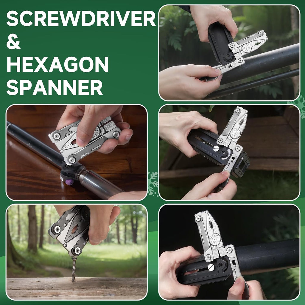 NexTool Credit Card Multitool, Silver Blade EDC Tool