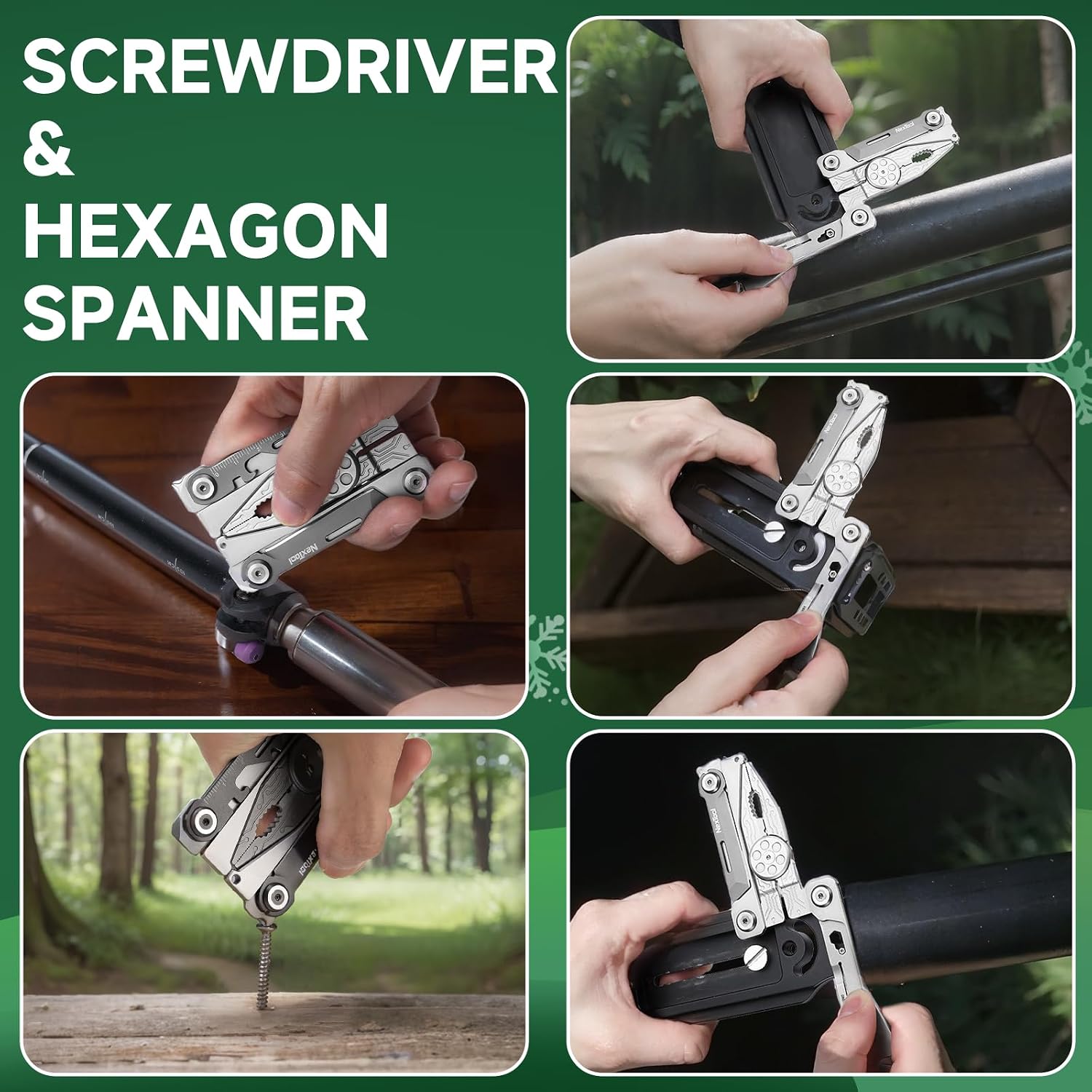 NexTool Credit Card Multitool, Silver Blade EDC Tool