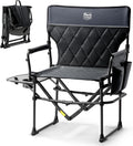 TIMBER RIDGE 400lbs Heavy Duty Camping Chair Portable Directors Chair