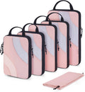 BAGSMART Compression Packing Cubes for Travel