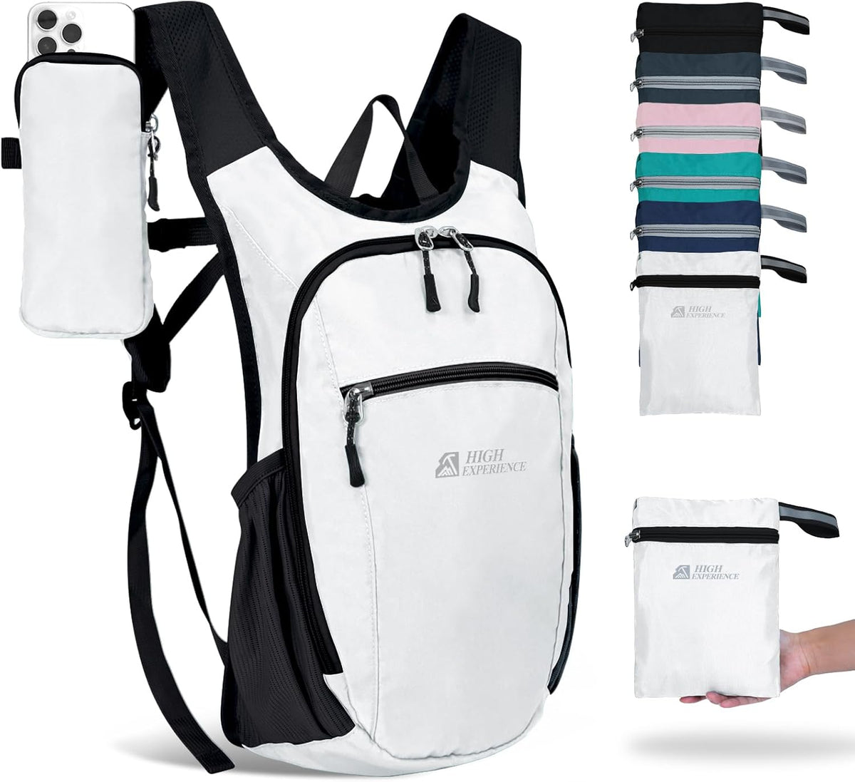 Small Hiking Backpack Packable Lightweight for Women Men