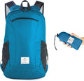 Naturehike 18L Lightweight Hiking Backpack, Waterproof Camping Packable Backpack Ultralight for Travel, Airplane, Small Hiking Daypack for Adults, Blue