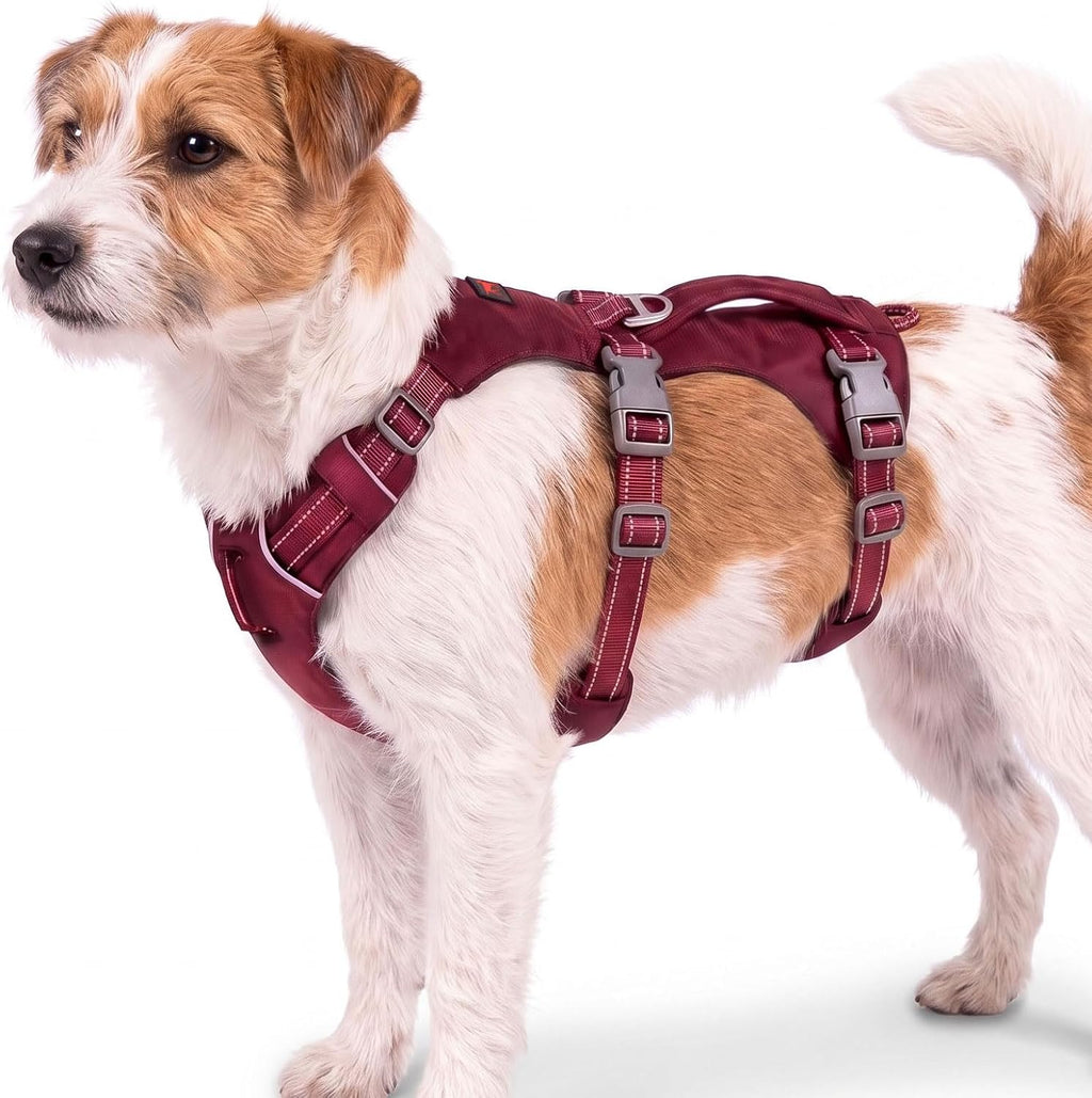 Tuff Pupper Escape Proof Dog Harness for Extra Small Dogs | No Pull Lightweight Adjustable Harness | No Escape Multifunctional Outdoor Pet Gear | Strong Durable Breathable | Secure Comfortable Fit