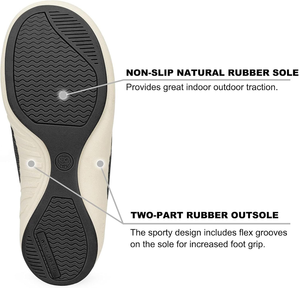 Orthopedic Slippers for Women with Arch Support, Relieve Plantar Fasciitis