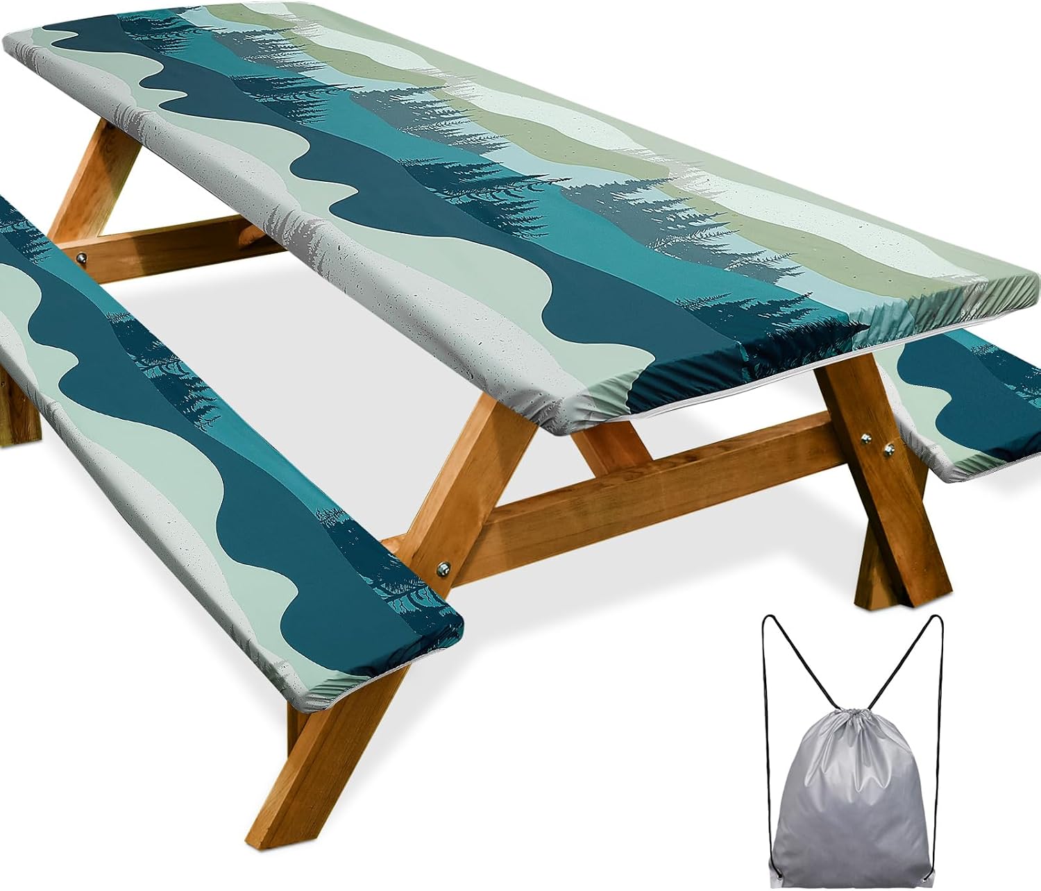 Play Tailor Picnic Table Cover Bench Covers Camping Essentials Tablecloth