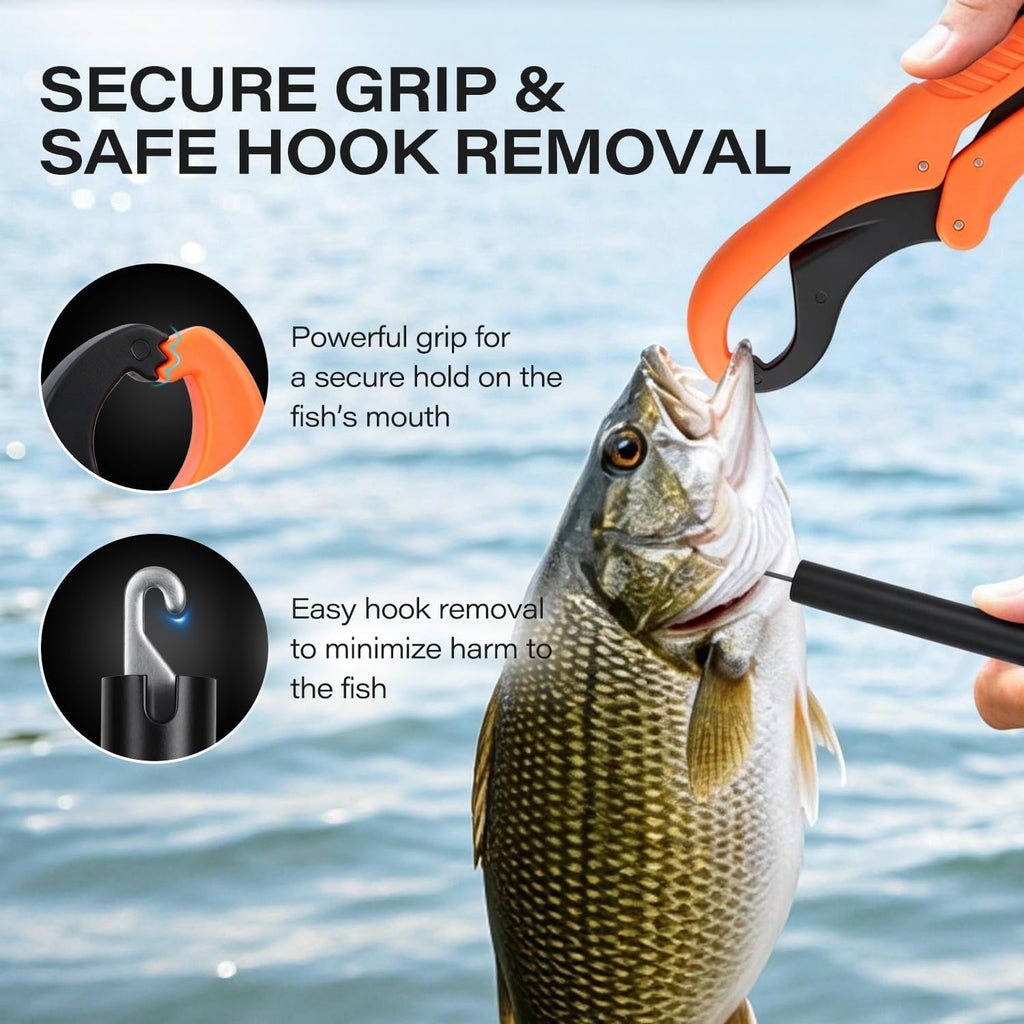 9PCS Fishing Tool Kit, Fishing Gear and Equipment, Fishing Gifts for Men