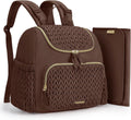 mommore Diaper Bag Backpack, Stylish Mini Baby Bag with Changing Pad