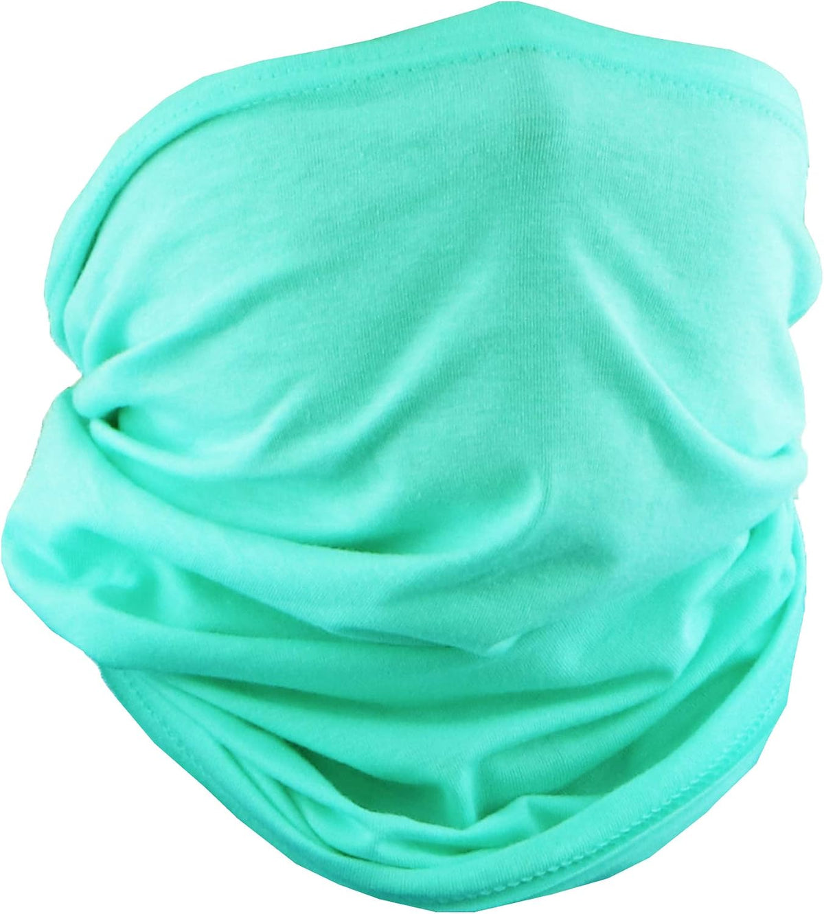 Cotton Face Mask Bandana Tube Scarf Made in America Solid Neck Gaiter