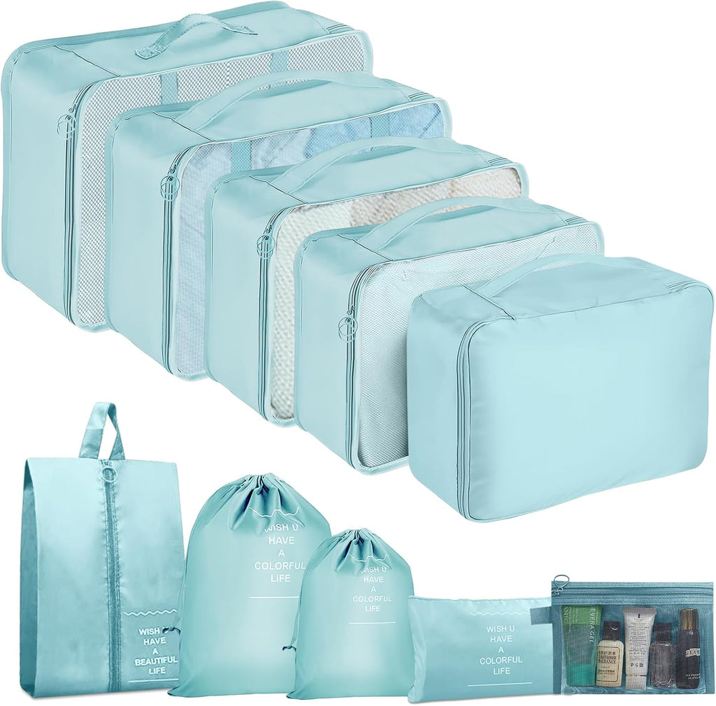 Packing Cubes for Travel 10 Set Luggage Organizer Bags