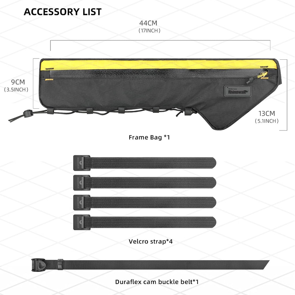 Bike Frame Bag Bike Triangle Bag Bicycle Pouch Under Tube Bag 2.4L with Dual Side Mesh Pockets for MTB Road Bike Cycling Commuting and Outdoor Adventures