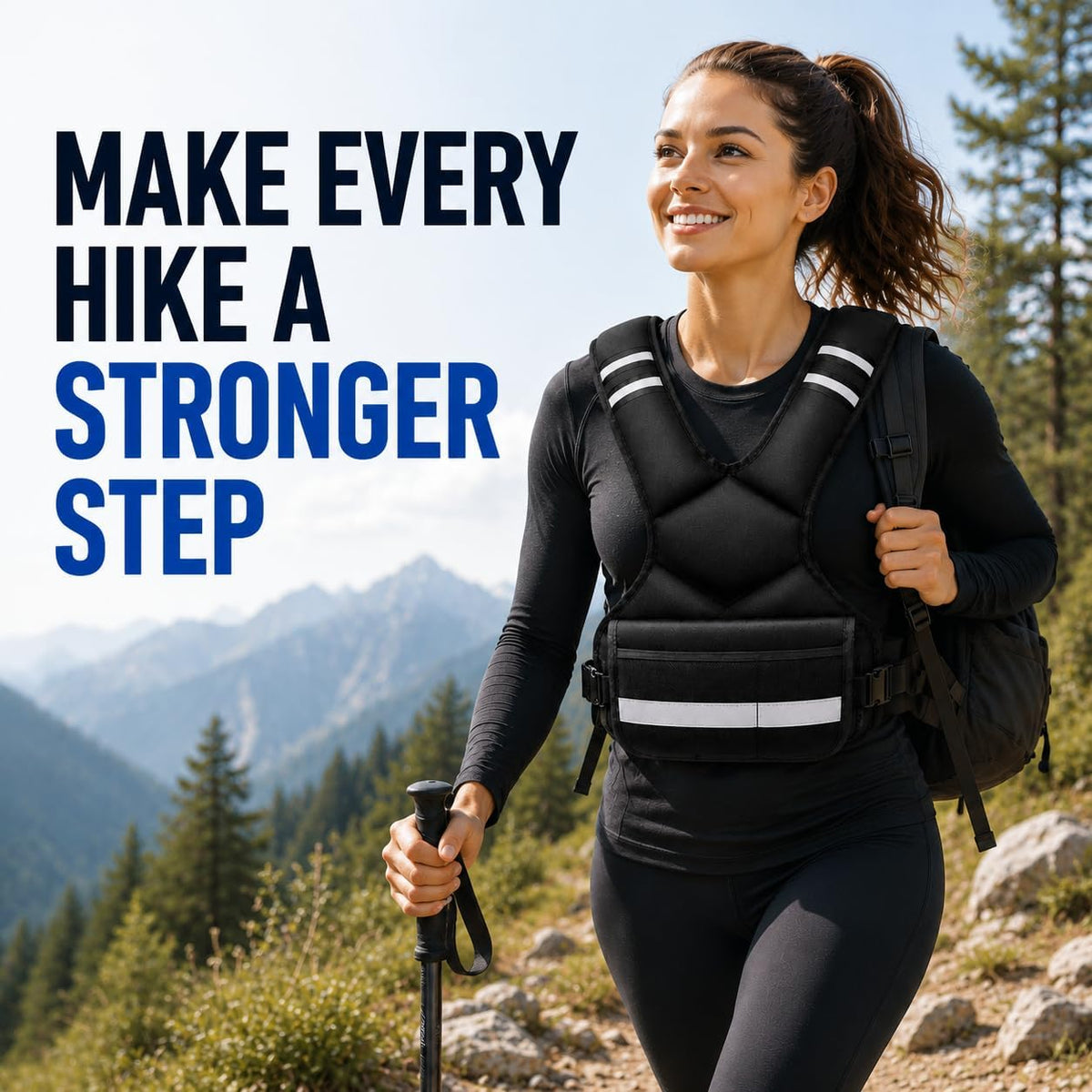 Adjustable Weighted Vest for Men and Women,4-10lb Variable Body Weight Vest for Home Workouts, Running, Rucking, HIIT & Strength Training, Removable Ironsand Weights, Reflective & Pockets