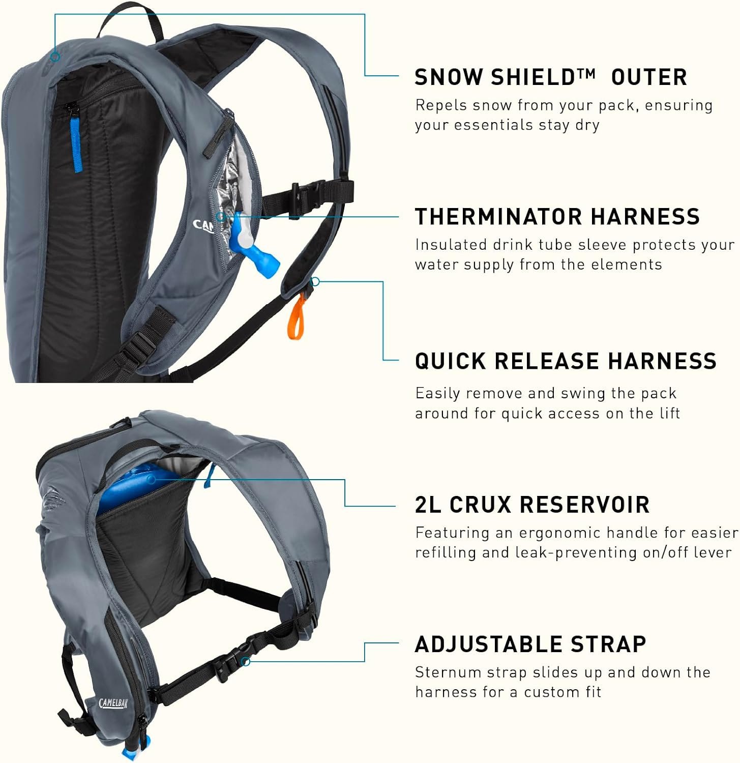 CamelBak Zoid Snow Hydration Pack