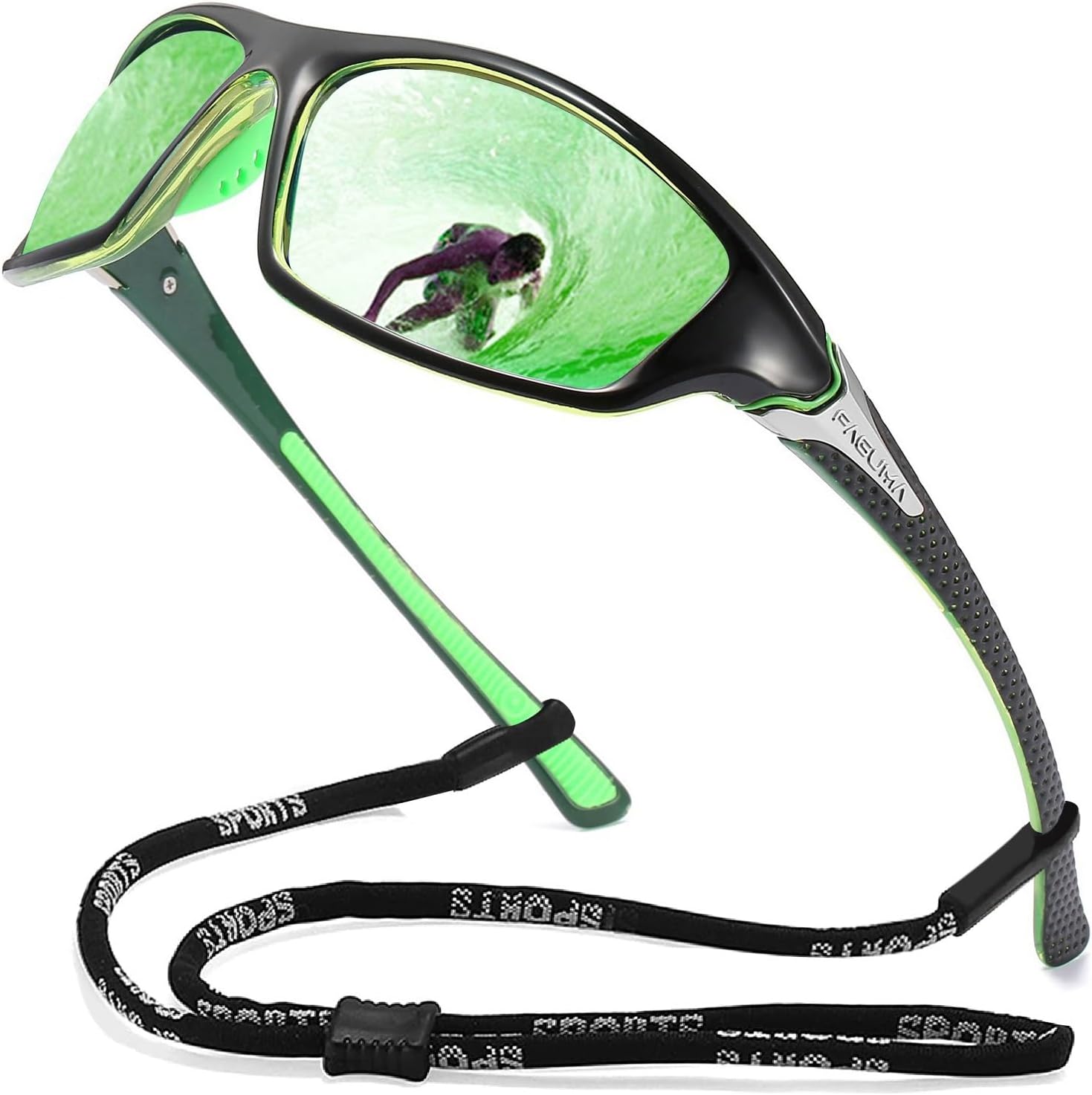 FAGUMA Sports Polarized Sunglasses For Men UV400 Protection
