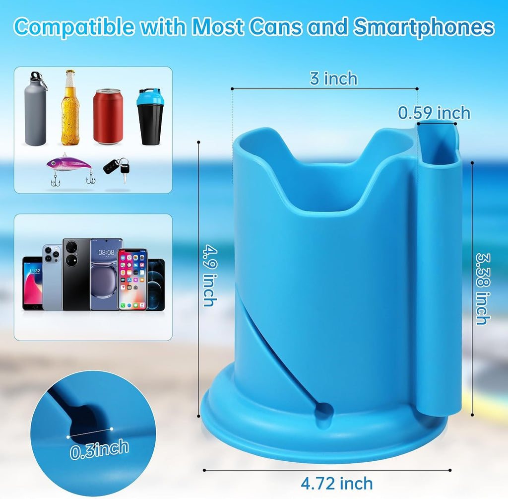 Paddle Board Cup Holder, 2-in-1 Drink & Phone Holder, SUP Accessories