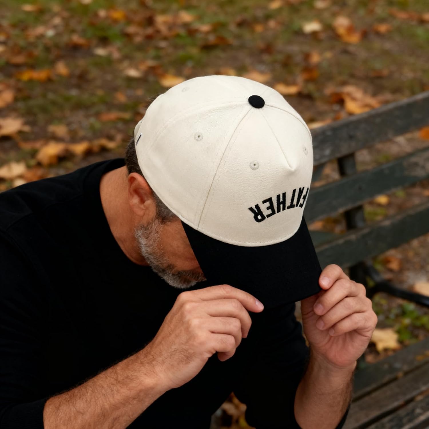 Embroidered Boy Girl Dad Mom Two-Tone Baseball Cap, Classic Dad Hat for Men Women His Her, Family Theme Gift Ideas