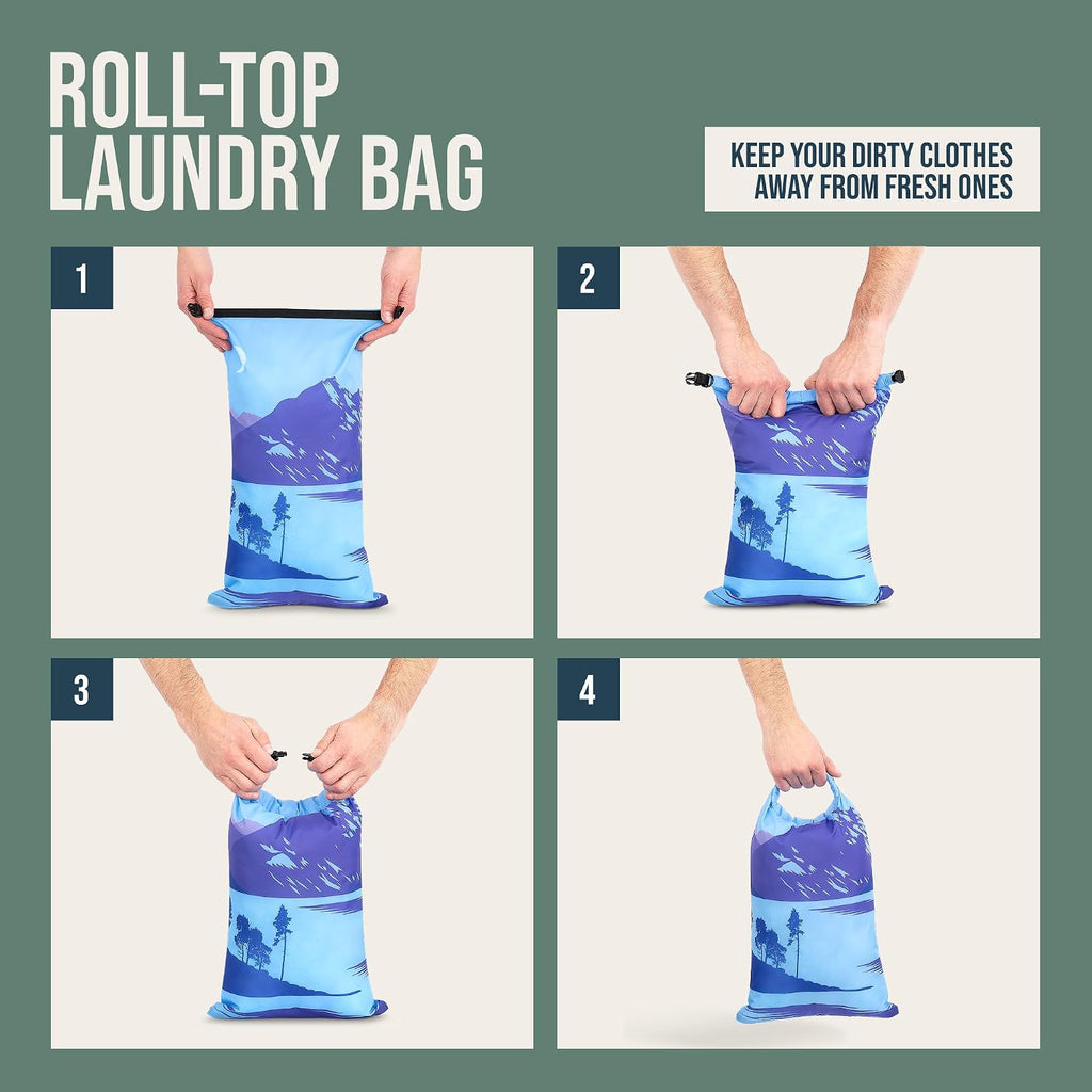 TRIPPED Travel Gear Large Compression Packing Cubes 7-Piece Set for Travel