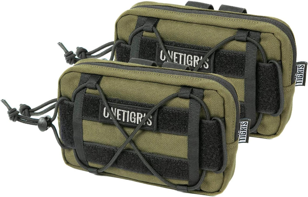 ONETIGRIS EDC Horizontal MOLLE Pouch for Tool Treat Med