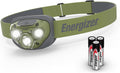 Energizer PRO-260 LED Headlamp, IPX4 Water Resistant Headlamps, High-Performance Head Light for Outdoors, Camping, Running, Storm, Survival LED Light for Emergencies (Batteries Included)