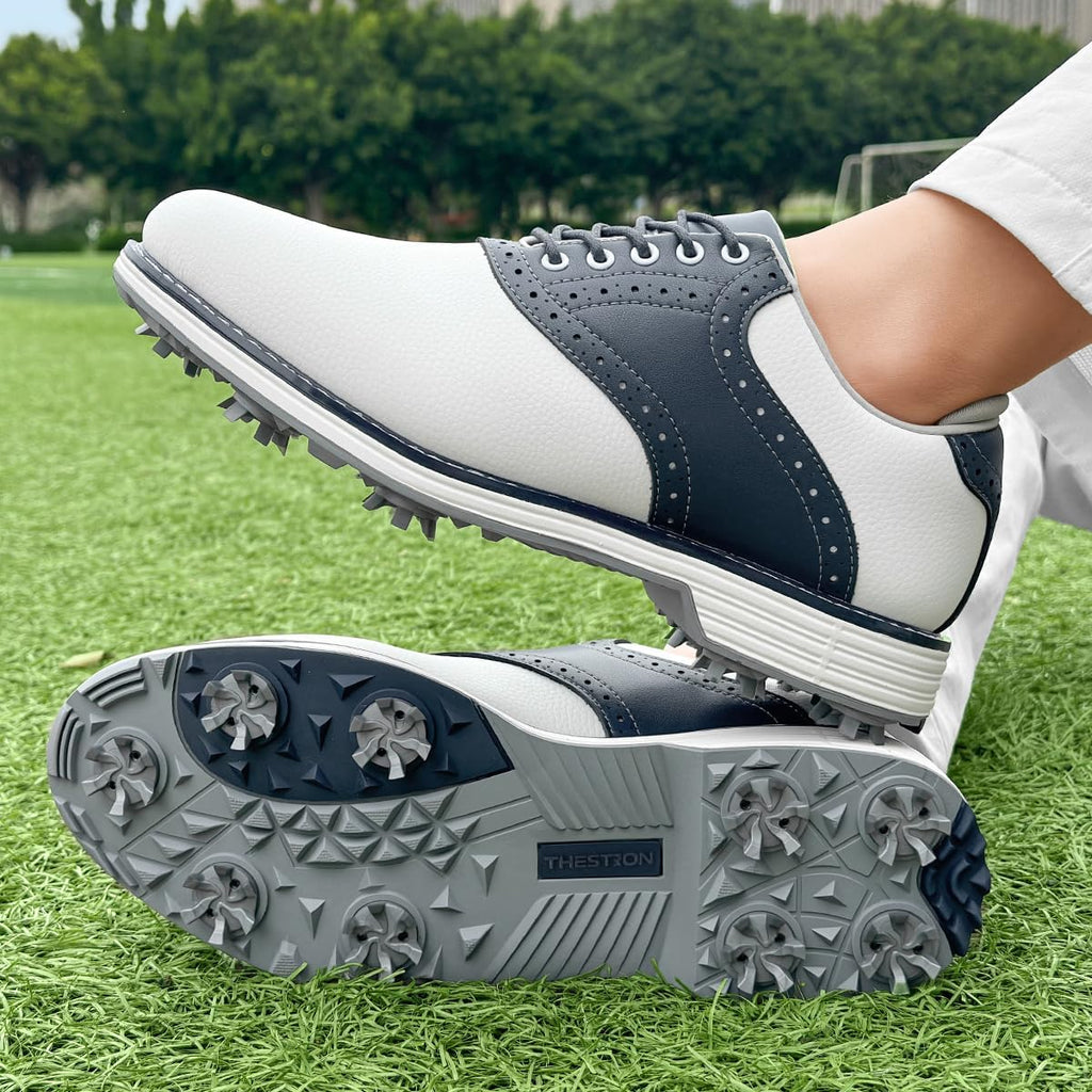 Men's Professional Golf Shoes Spikes Golf Sports Sneakers Male Waterproof Golfing Sneakers Walking Sports Shoes