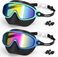 VegoVia 2 Pack Kids Swim Goggles with Nose Cover