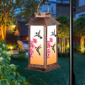Fussion Solar Lanterns Outdoor Waterproof Garden Decor Birthday Gifts for Women Mom Grandma Sister, Hanging LED Plastic Solar Lights Outside Gardening Decorations for Yard Patio - Hummingbird - 1 Pack