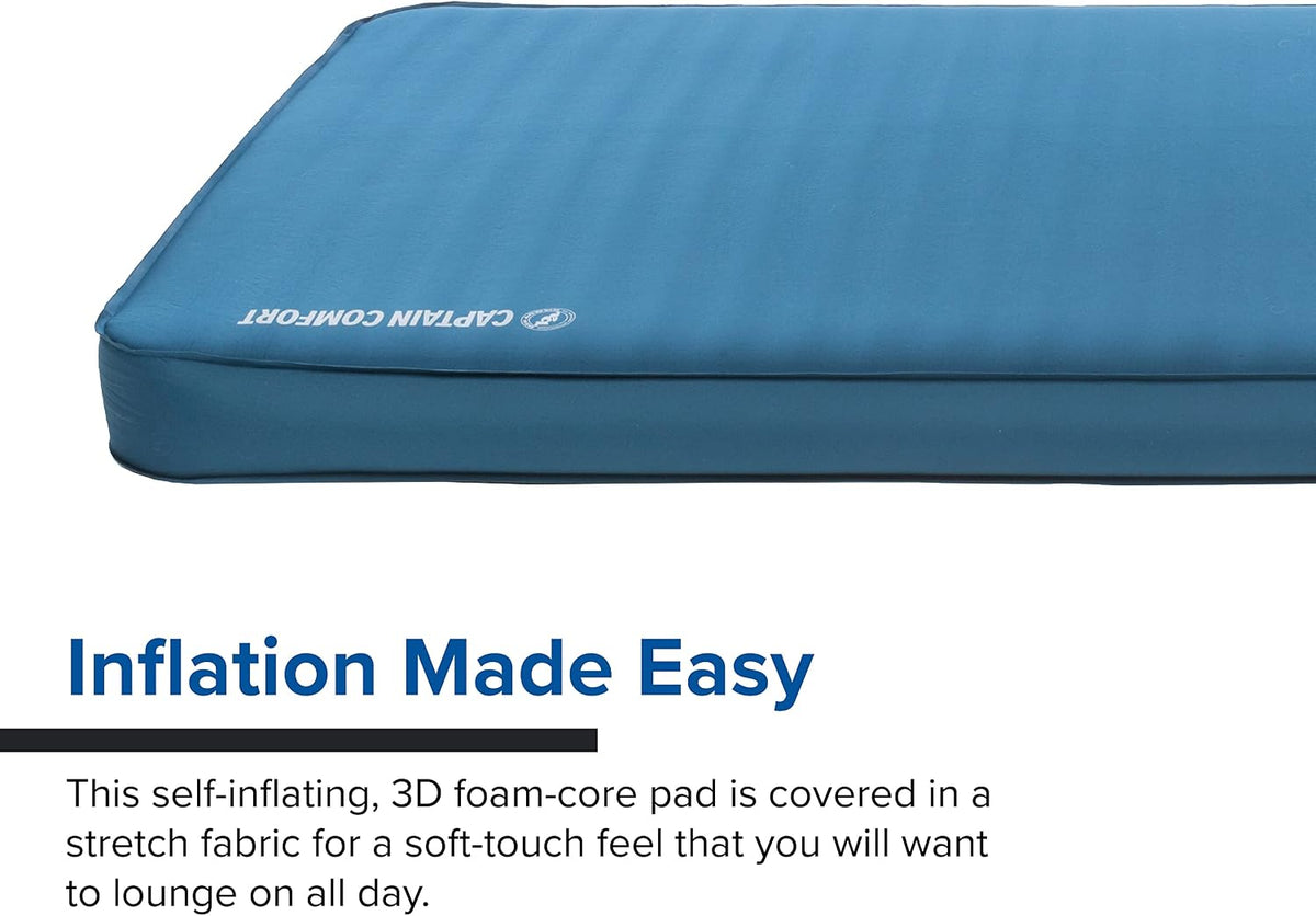 Big Agnes Captain Comfort Deluxe Camp - Sleeping Pad