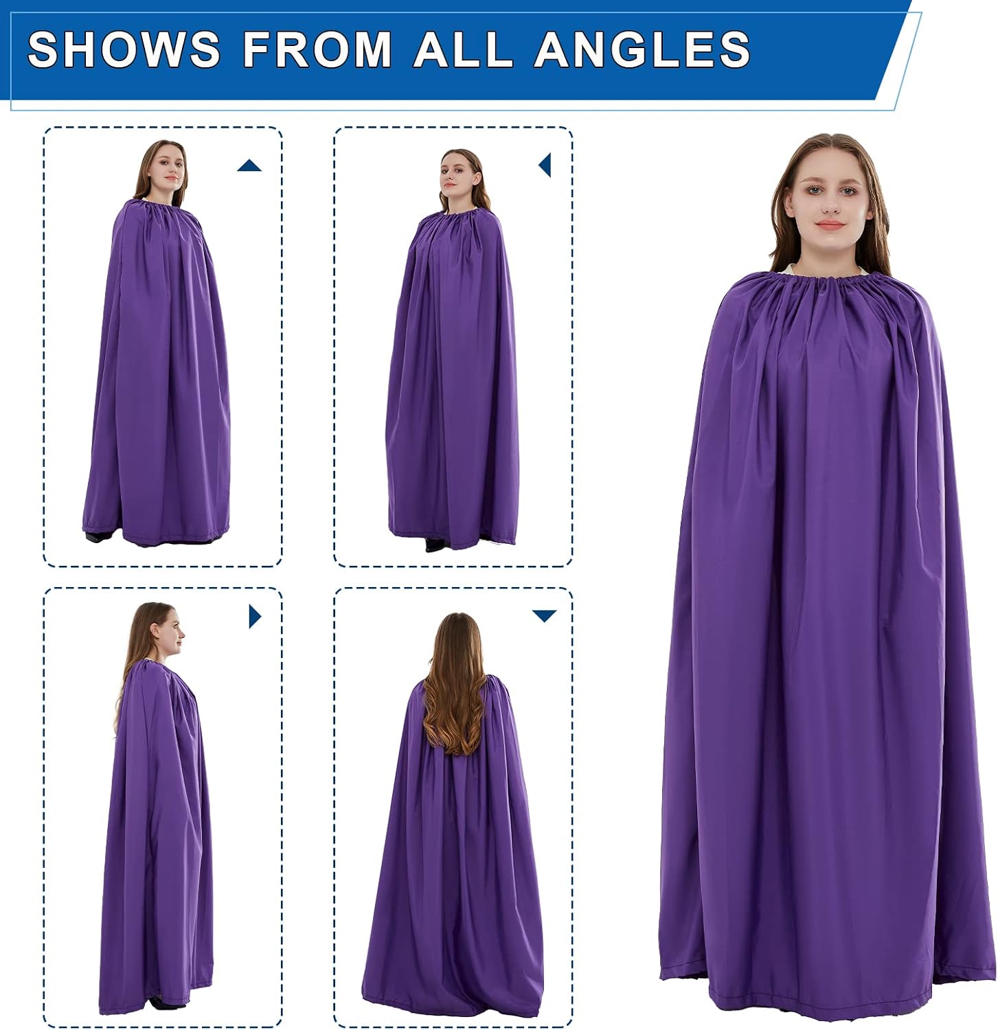 Portable Changing Room Privacy Shelter, Instant Dressing Room for Beach, Swimming, Boating, Dance Competition and Outdoor Use, Purple, 4.59ft