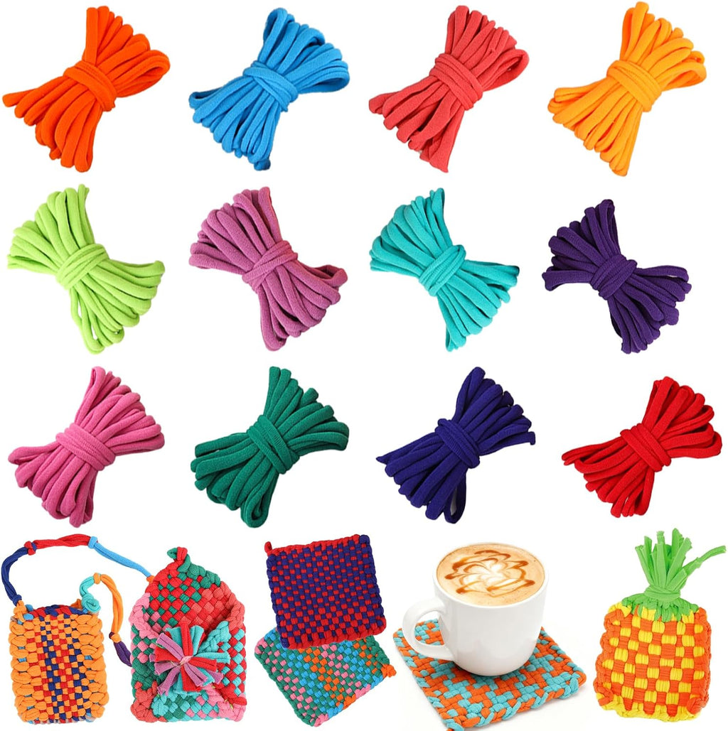 Combaybe Weaving Loom Kit Toys Gift for Kids and Adults–DIY Arts and Crafts Beginner-Friendly Potholder Loom Kit with Loops Tools Funny Birthday Gifts Toys for Girls Ages 5 6 7 8-12 13 Years Old
