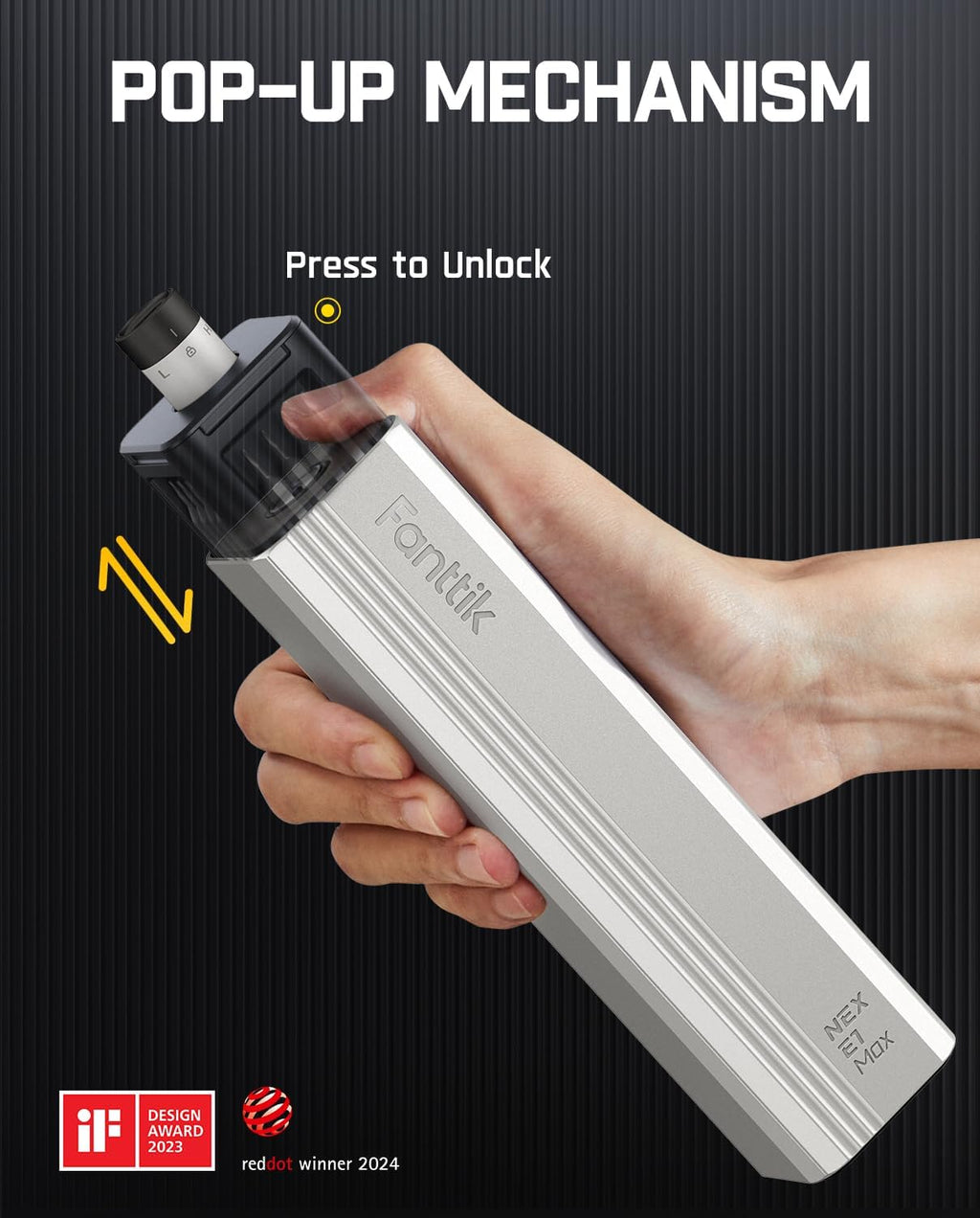 Fanttik E1 Max Electric Screwdriver, 53-in-1 Screwdriver for DIY (Silver)