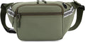 RFID Blocking Fanny Pack for Men Women, 5-Pocket Crossbody Hip Waist Bag