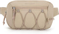 BAGSMART Fanny Packs for Women, Running Workout Traveling Hiking, Camel