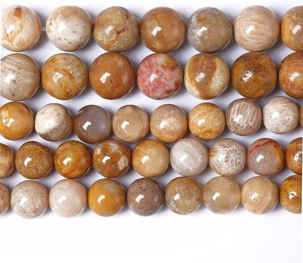160PCS 4MM Natural Stone Coral Jade Chrysanthemum Beads for Jewelry Making DIY Bracelet