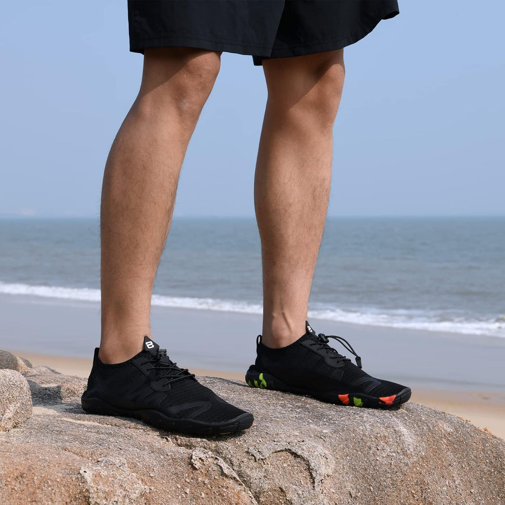 WateLves Water Shoes Mens Womens Barefoot Beach Swim Shoes Quick-Dry Aqua Socks Pool Shoes for Surf Yoga Water Aerobics
