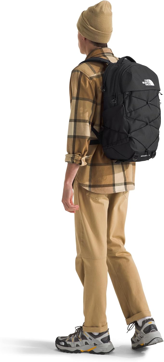 The North Face Borealis Laptop Pack, Asphalt Gy Lt Hth/TNF Blk-NPF, OSFA