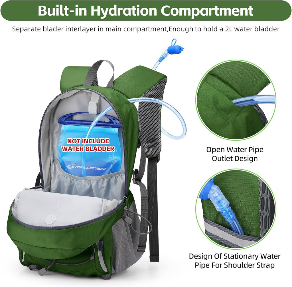 RealCool 20L Lightweight Hiking Backpack, Waterproof Daypack for Camping