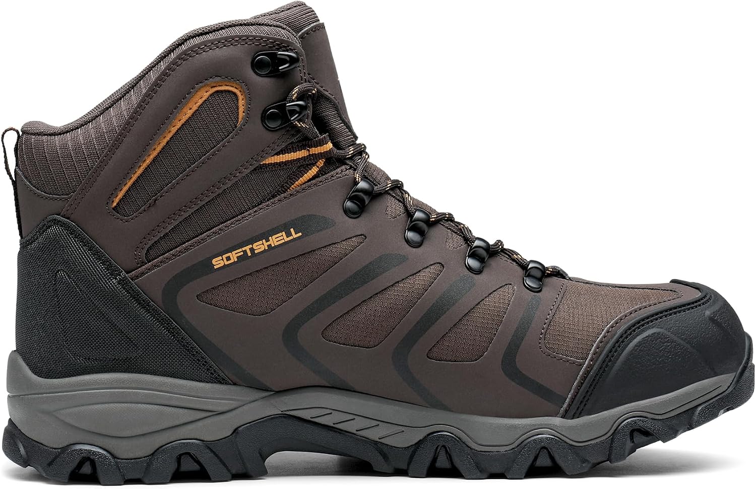 NORTIV 8 Men's Ankle High Waterproof Hiking Boots