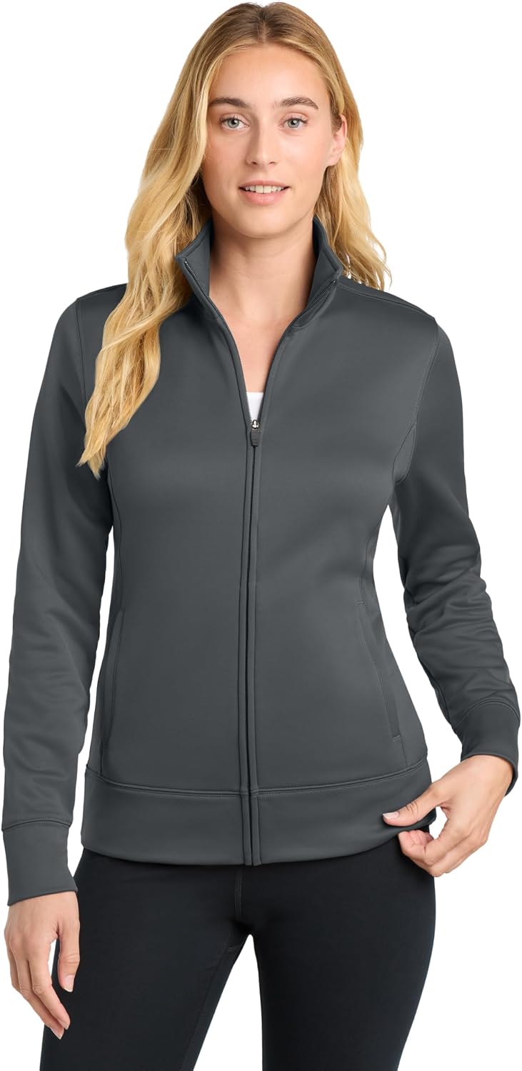 SPORT-TEK Women's Sport-Wick Fleece Full Zip Jacket