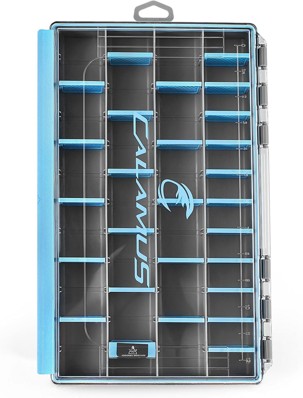 Calamus DryVault Waterproof Fishing Tackle Box, 3700 1 Pack