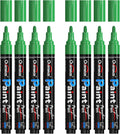 Overseas Green Acrylic Paint Markers 8 Pack, Medium Tip Paint Pens