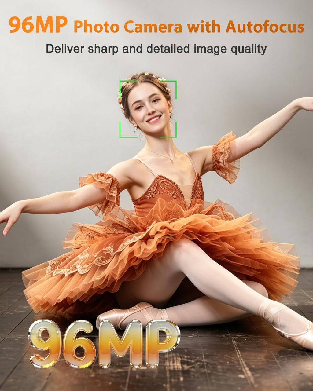 8K Digital Camera for Photography 96MP WiFi Dual Screen Camera for Kids