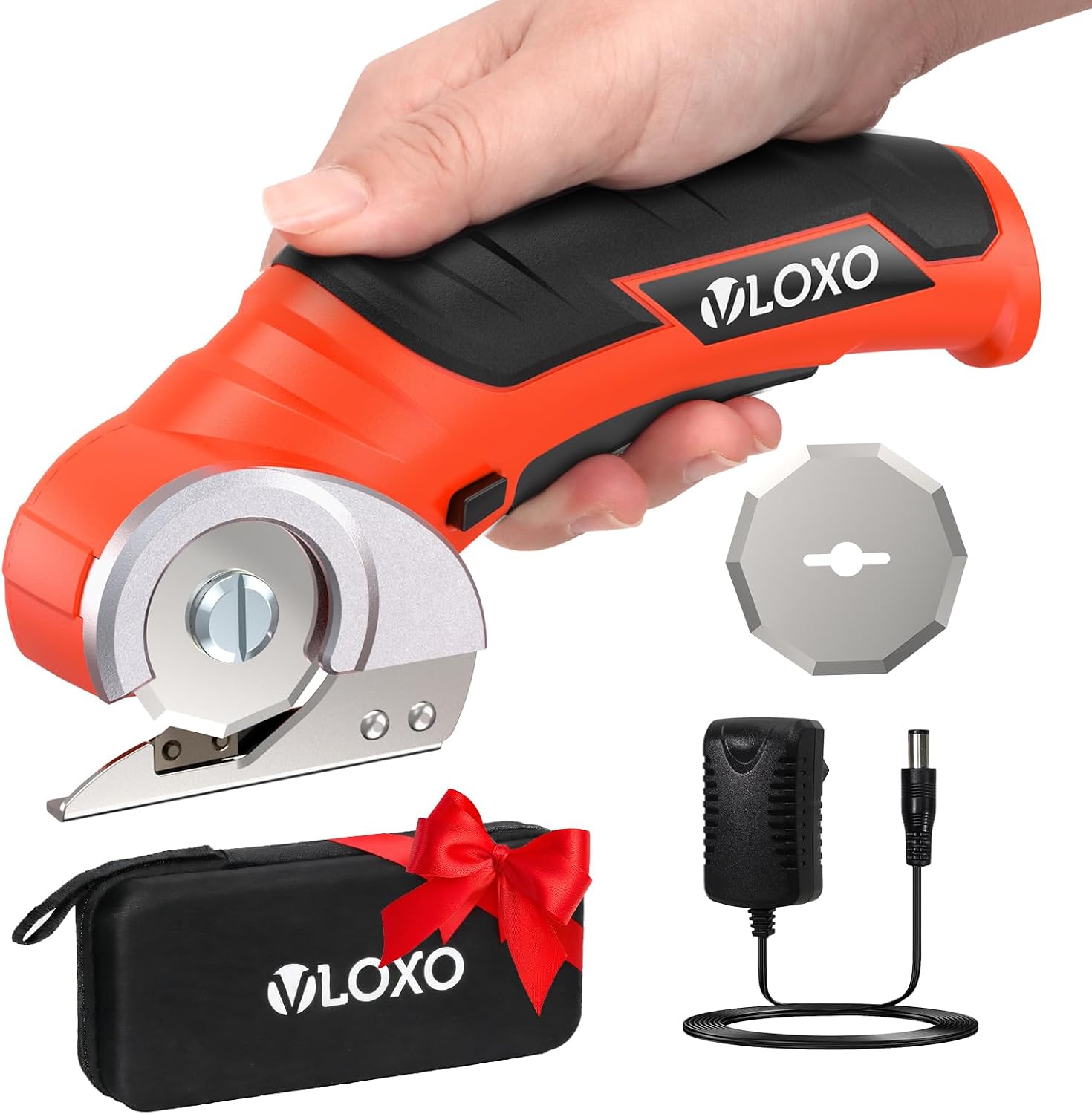 VLOXO Cordless Cardboard Cutter Electric Scissors for Cardboard Recycling