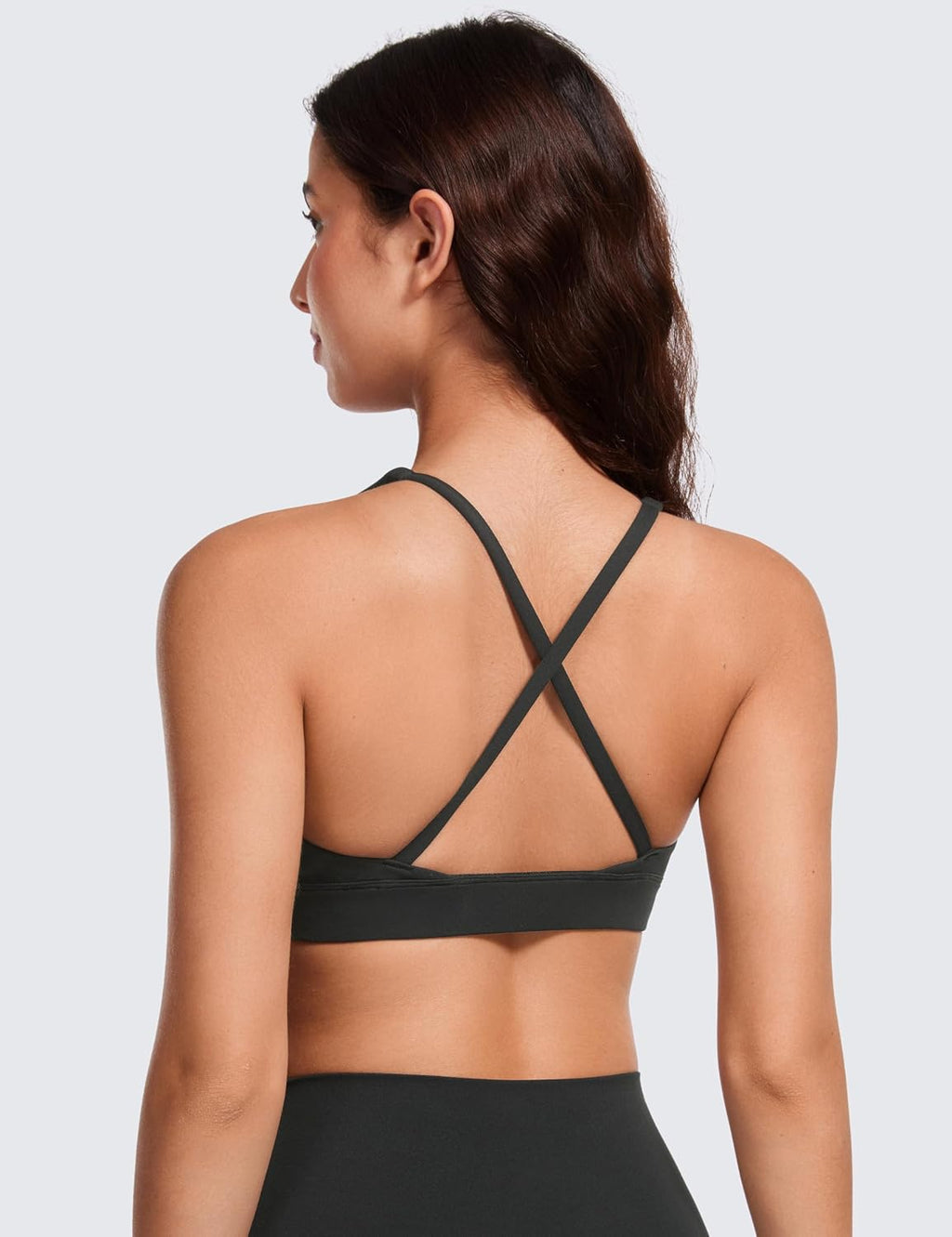 CRZ YOGA Butterluxe Deep V Neck Sports Bras