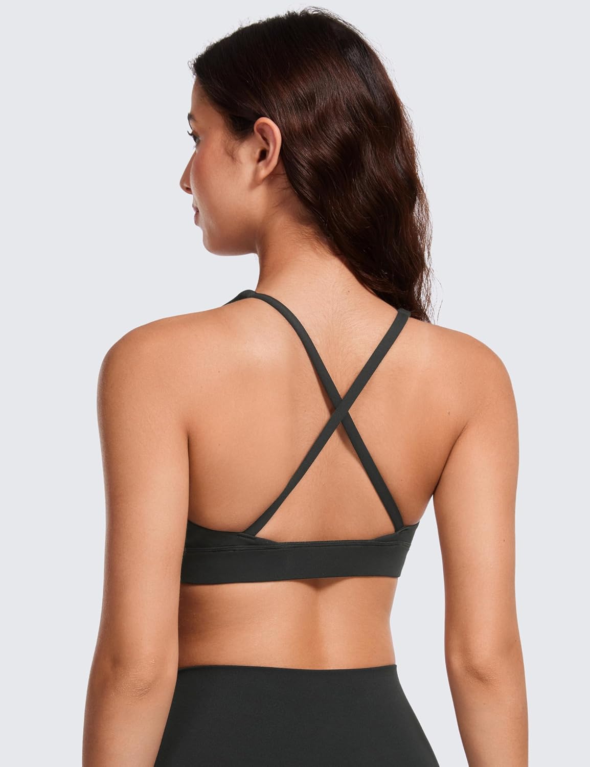CRZ YOGA Butterluxe Deep V Neck Sports Bras