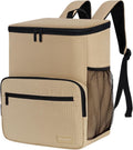 MIRASON Cooler Backpack Insulated Leak Proof Beach Backpack Cooler Bag, Cooling Beer Lunch Backpack Cooler for Men Women Picnic Hiking Camping Travel with 4 Pockets